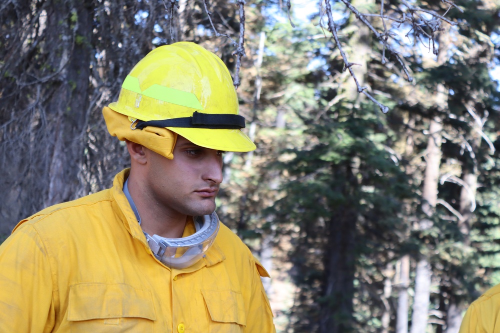 Soldiers Augment Wildland Firefighting Effort