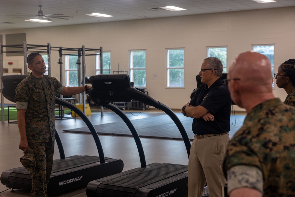 39th CMC and 20th SMMC Visit MCRD Parris Island