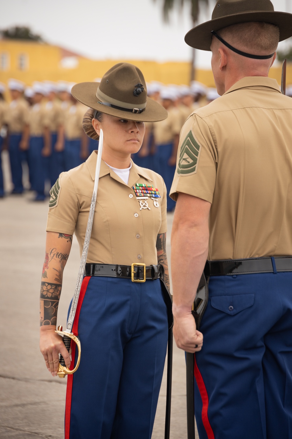 Alpha Company Graduation