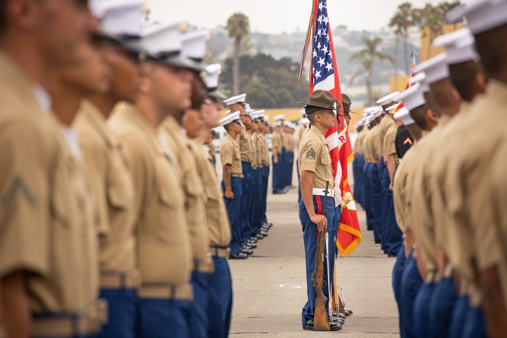 Alpha Company Graduation