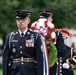 Members of Round Canopy Parachuting Team Visit Arlington National Cemetery for National Airborne Day