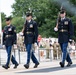 Members of Round Canopy Parachuting Team Visit Arlington National Cemetery for National Airborne Day