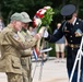 Members of Round Canopy Parachuting Team Visit Arlington National Cemetery for National Airborne Day