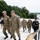 Members of Round Canopy Parachuting Team Visit Arlington National Cemetery for National Airborne Day
