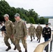 Members of Round Canopy Parachuting Team Visit Arlington National Cemetery for National Airborne Day