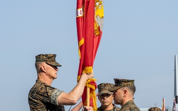 MAG-14 change of command ceremony