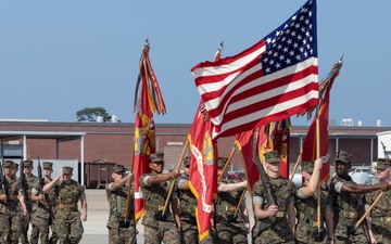 MAG-14 change of command ceremony