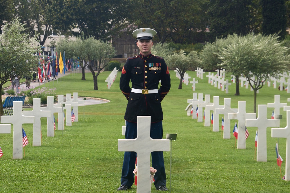 French, U.S. service members and civilians celebrate 80th anniversary of Operation Dragoon