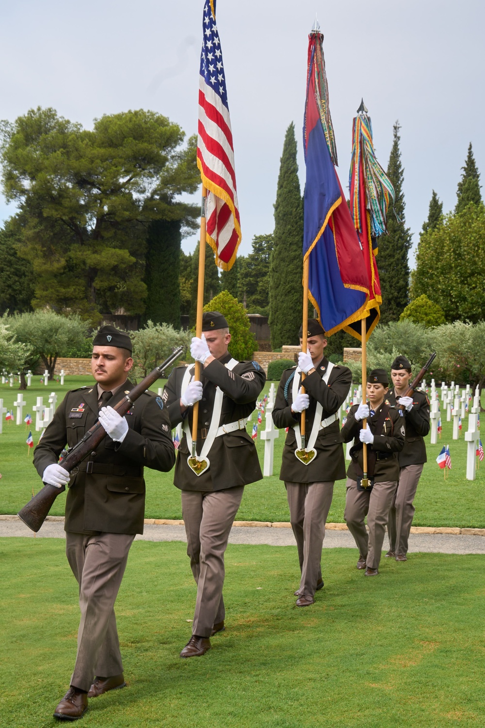 French, U.S. service members and civilians celebrate 80th anniversary of Operation Dragoon