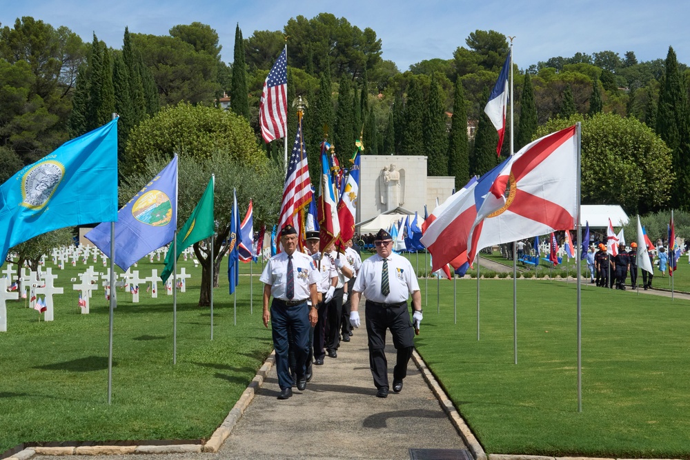 French, U.S. service members and civilians celebrate 80th anniversary of Operation Dragoon