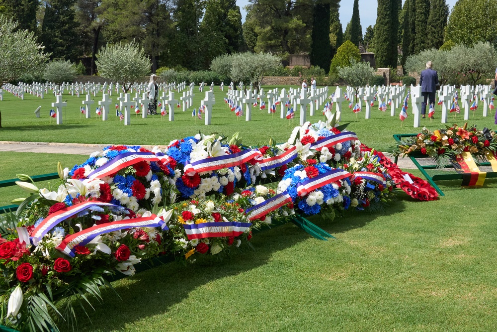 French, U.S. service members and civilians celebrate 80th anniversary of Operation Dragoon