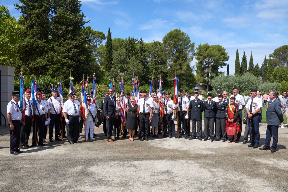 French, U.S. service members and civilians celebrate 80th anniversary of Operation Dragoon