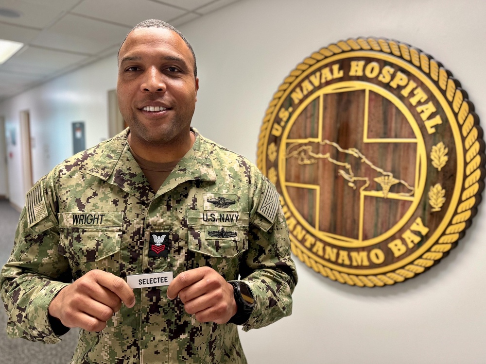 Sailor in the Spotlight: U.S. Naval Hospital Guantanamo Bay Chief Petty Officer results announced