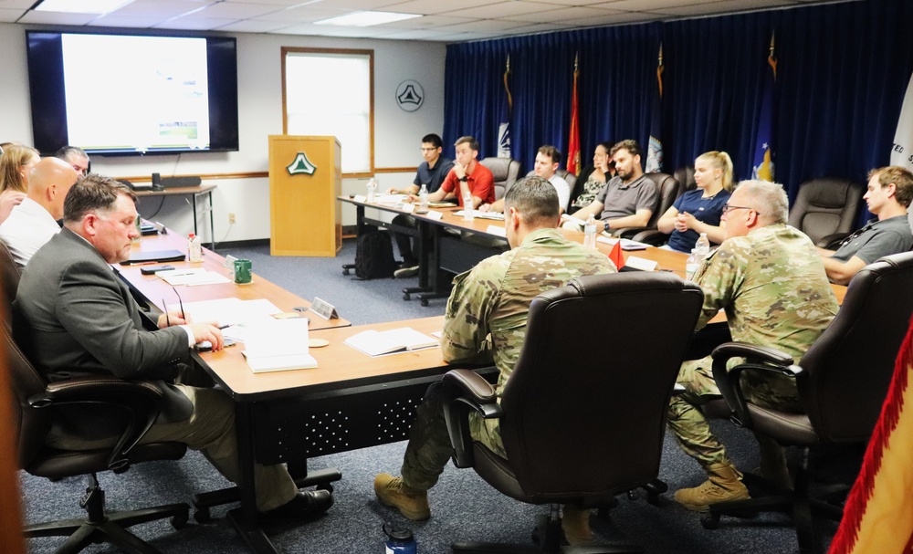 Fort McCoy hosts Congressional staff delegation visit; provides familiarization of installation