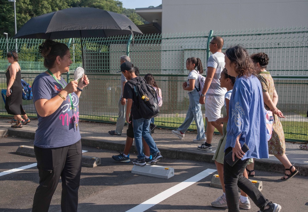 1st Day of School at Ikego Elementary School Aug. 19, 2024
