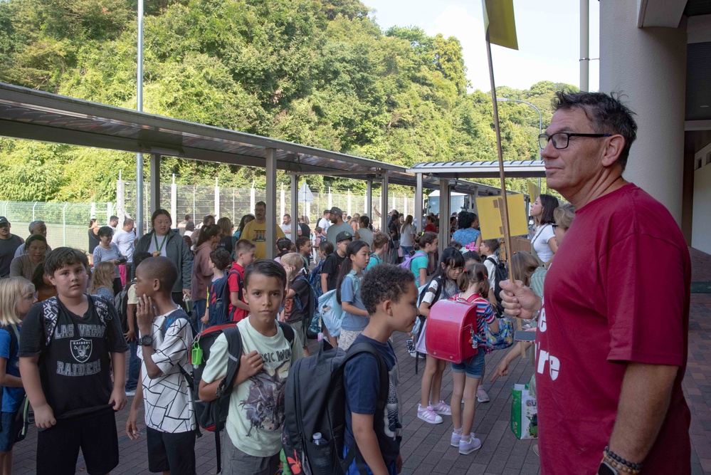 1st Day of School at Ikego Elementary School Aug. 19, 2024