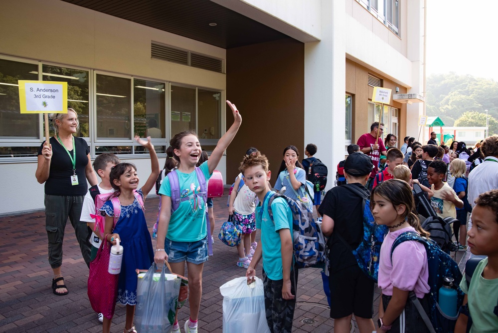 1st Day of School at Ikego Elementary School Aug. 19, 2024