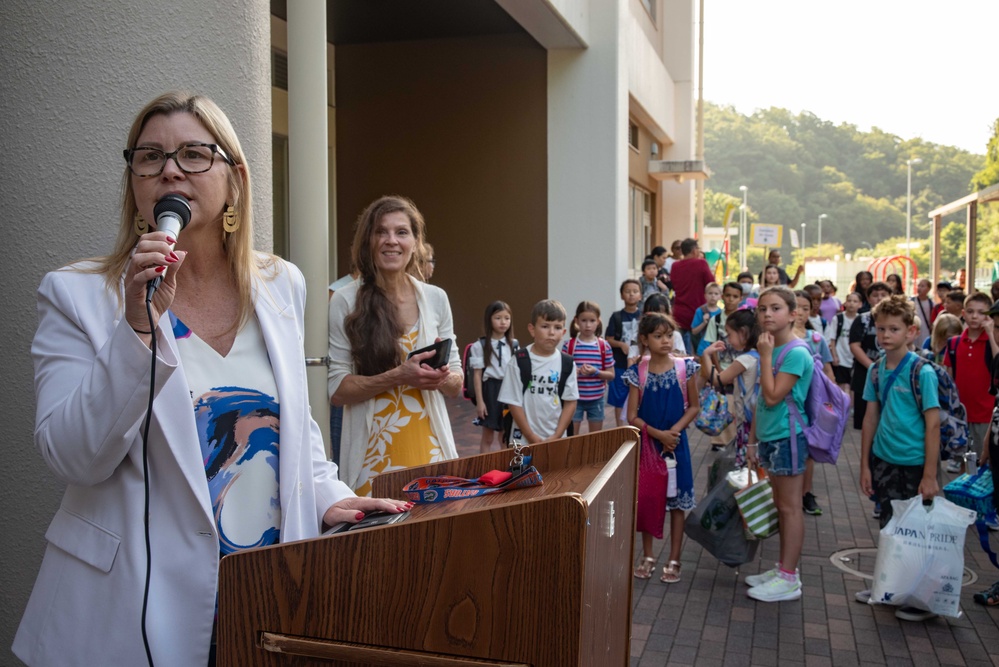 1st Day of School at Ikego Elementary School Aug. 19, 2024