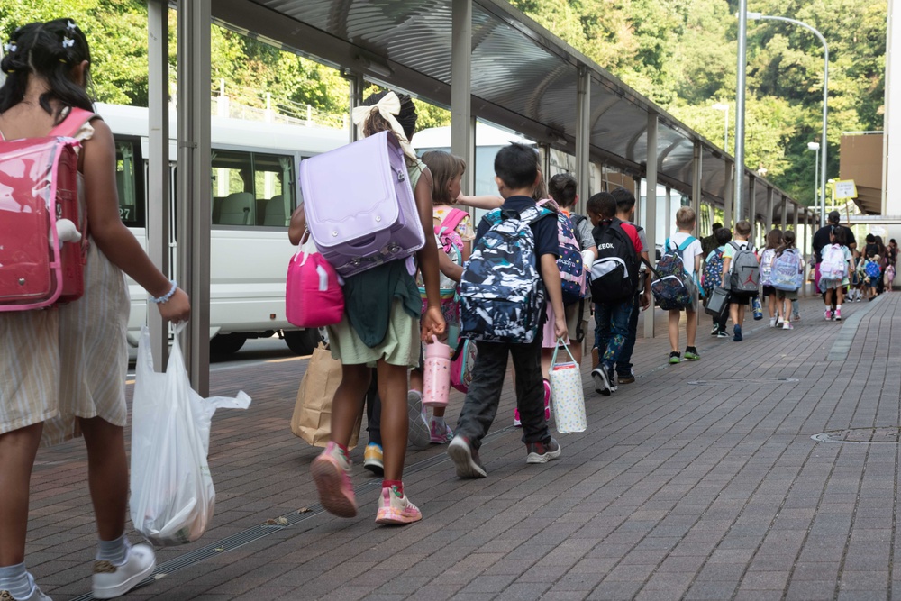 1st Day of School at Ikego Elementary School Aug. 19, 2024