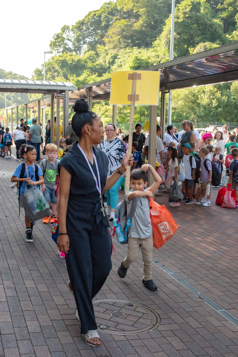 1st Day of School at Ikego Elementary School Aug. 19, 2024