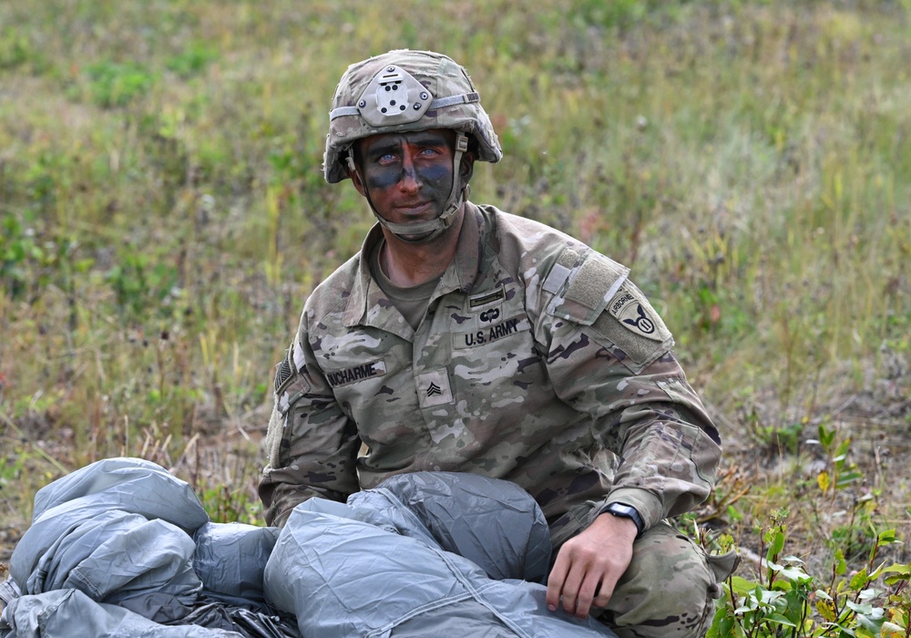 11th Airborne Complete Commerative Jump for National Airborne Day