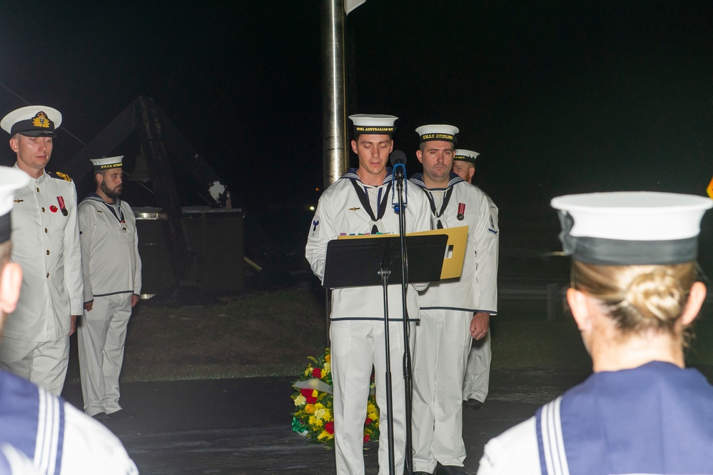 Naval Base Guam ANZAC Day Ceremony 2024