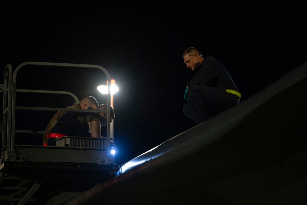 110th EBS prepare for pacific BTF