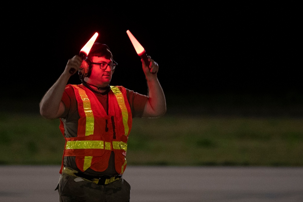 110th EBS prepare for pacific BTF