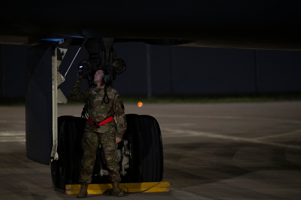 110th EBS prepare for pacific BTF