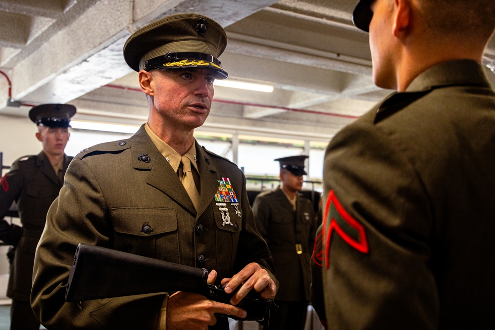 MCRD San Diego Hotel Company Battalion Inspection