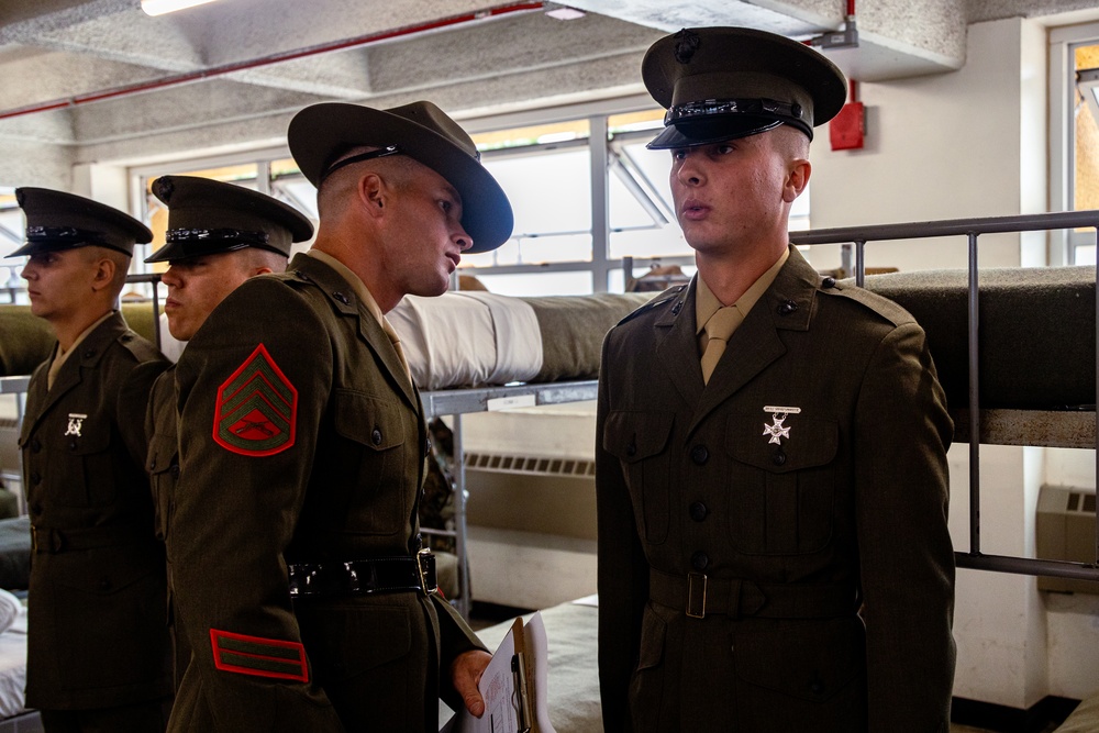 MCRD San Diego Hotel Company Battalion Inspection