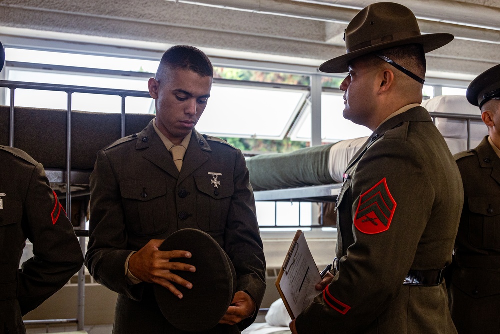 MCRD San Diego Hotel Company Battalion Inspection