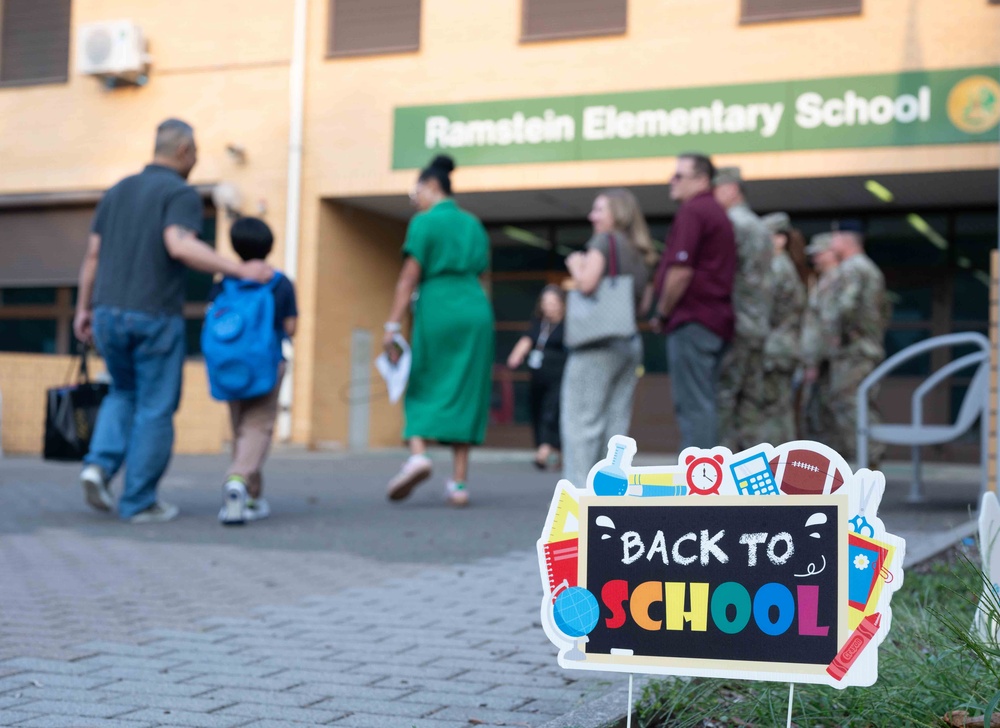 Ramstein students are back in school