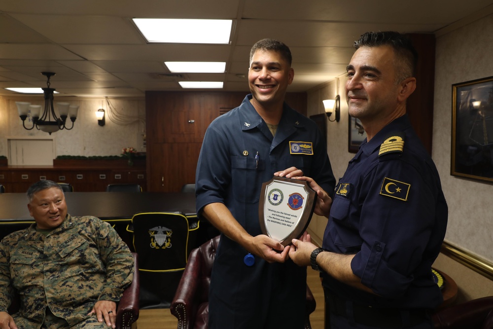 WSP ARG-24th MEU (SOC) Conducts Bilateral Exercise with Turkish Navy