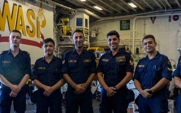 WSP ARG-24th MEU (SOC) Conducts Bilateral Exercise with Turkish Navy