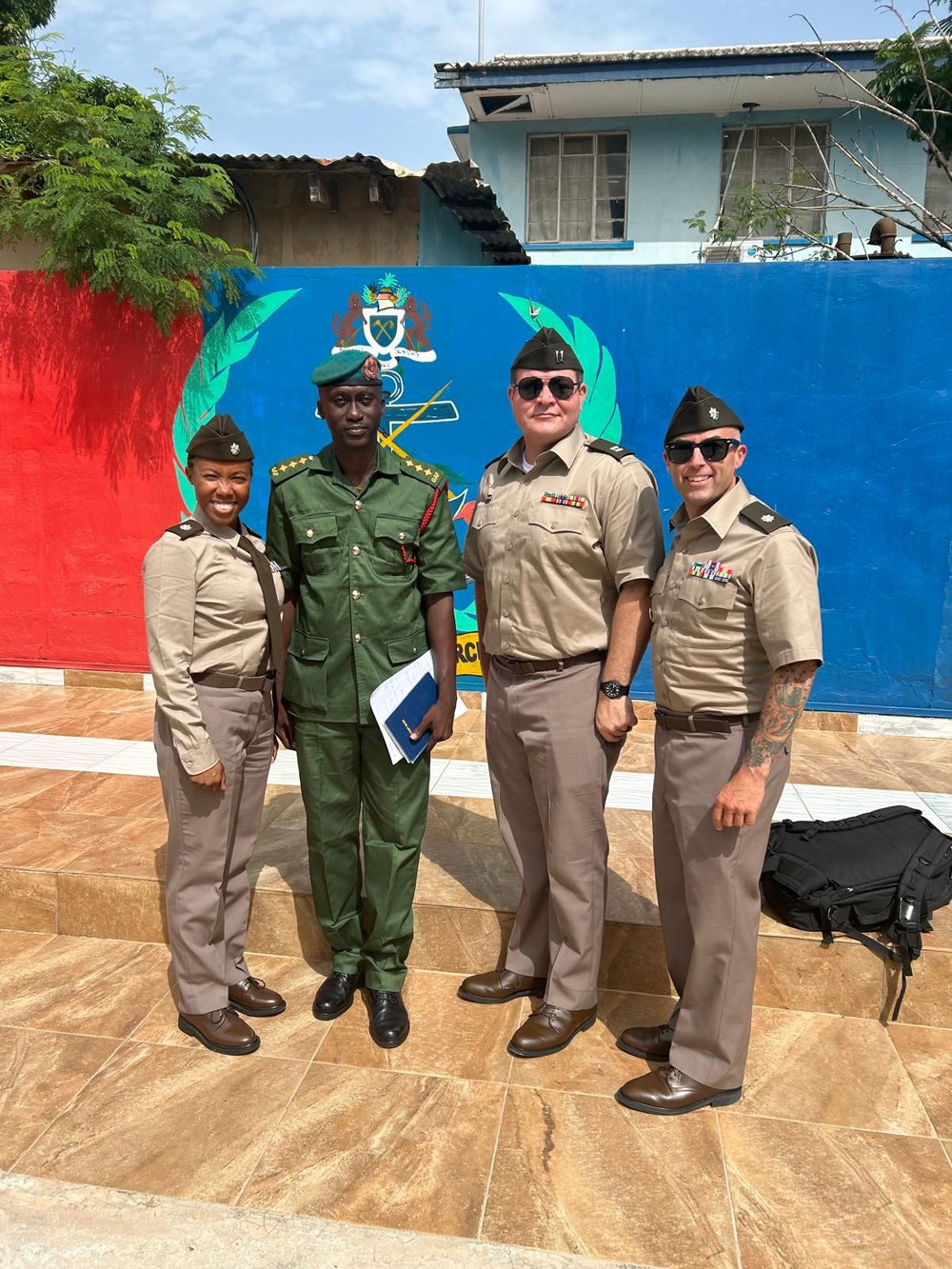 U.S. and Gambian Armed Forces strengthen military ties through professional exchange