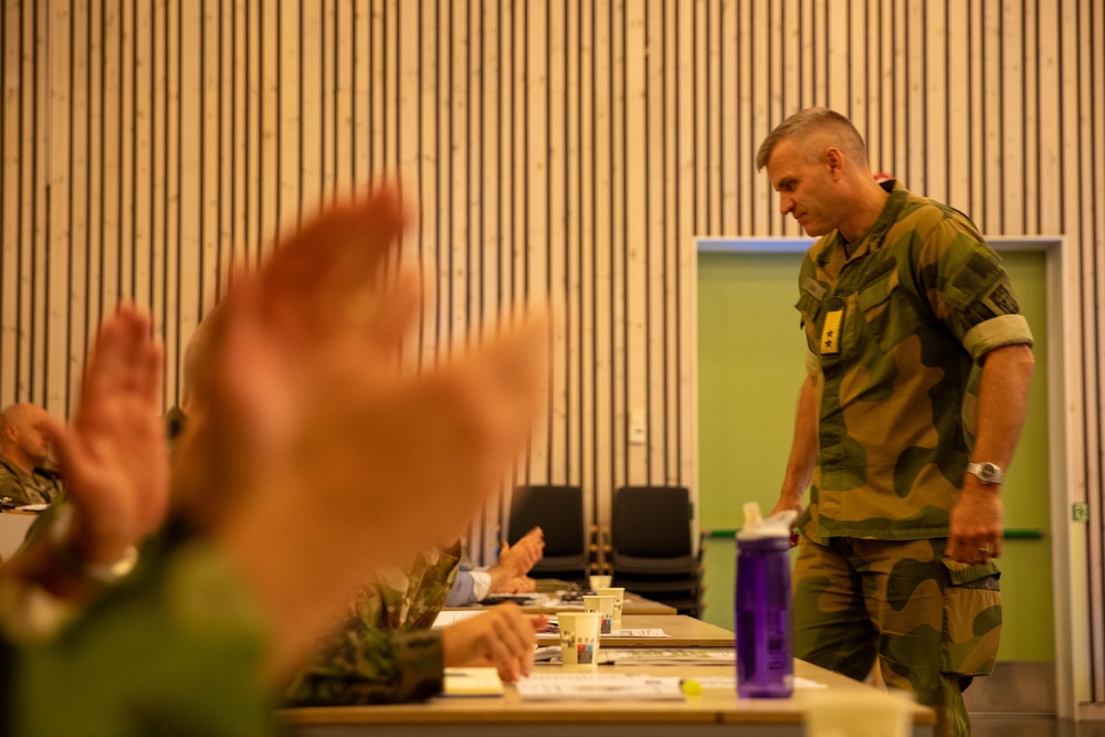 V Corps Participate in Nordic Warfighter Symposium: Day 1