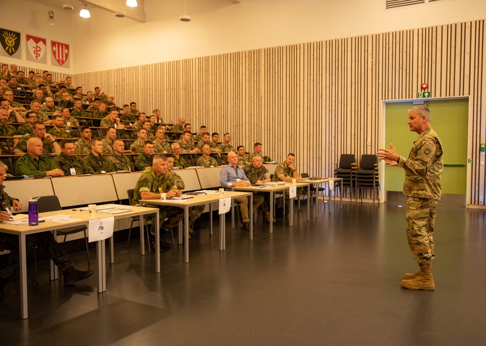 V Corps Participate in Nordic Warfighter Symposium: Day 1