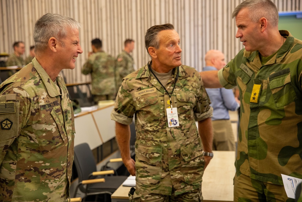 V Corps Participate in Nordic Warfighter Symposium: Day 1