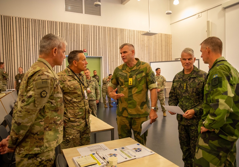 V Corps Participate in Nordic Warfighter Symposium: Day 1