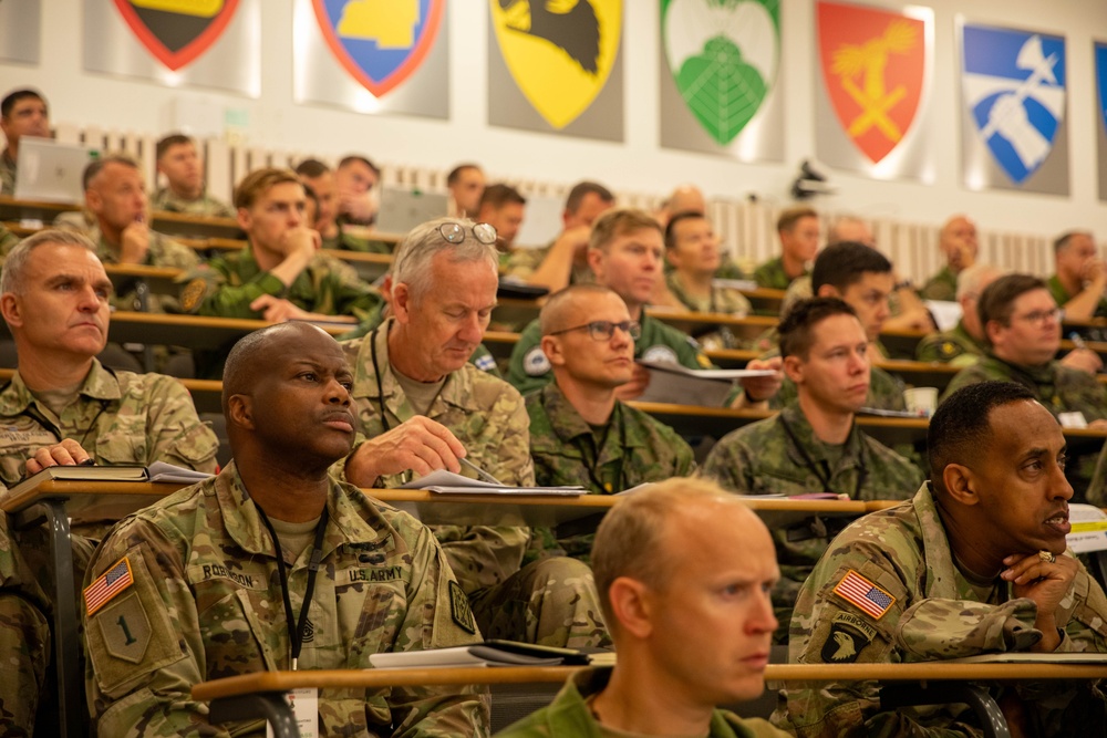 V Corps Participate in Nordic Warfighter Symposium: Day 1