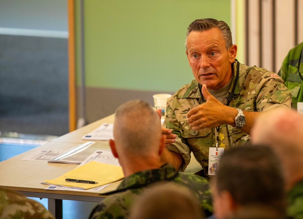 V Corps Participate in Nordic Warfighter Symposium: Day 1