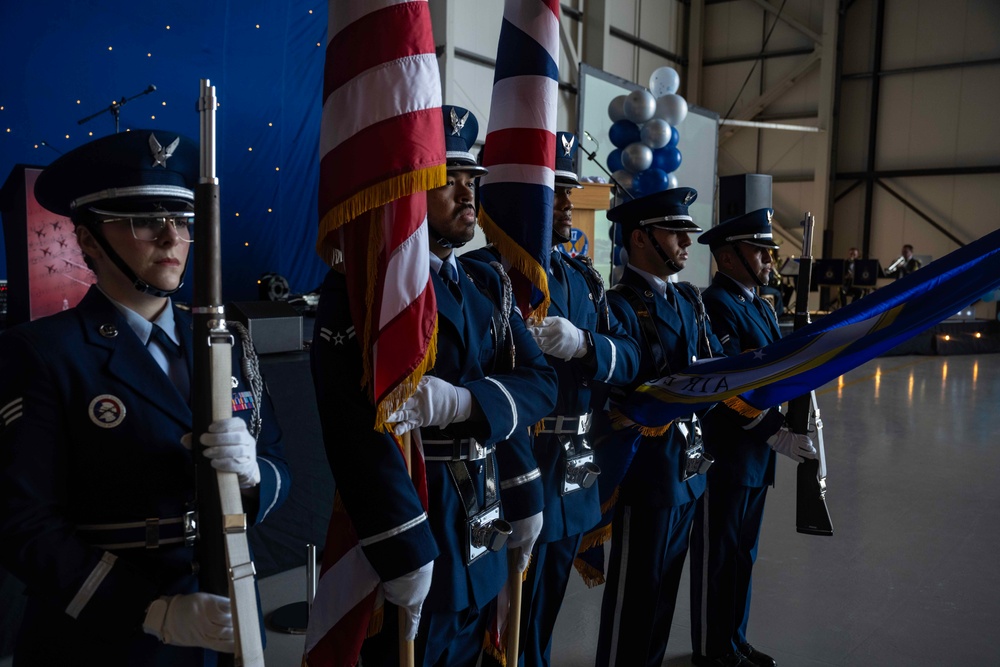 RAF Mildenhall 77th Air Force Ball anniversary