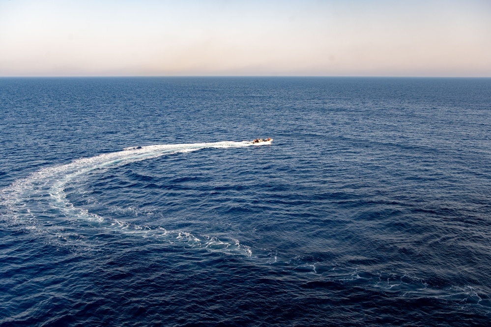 USS New York Boat Operations