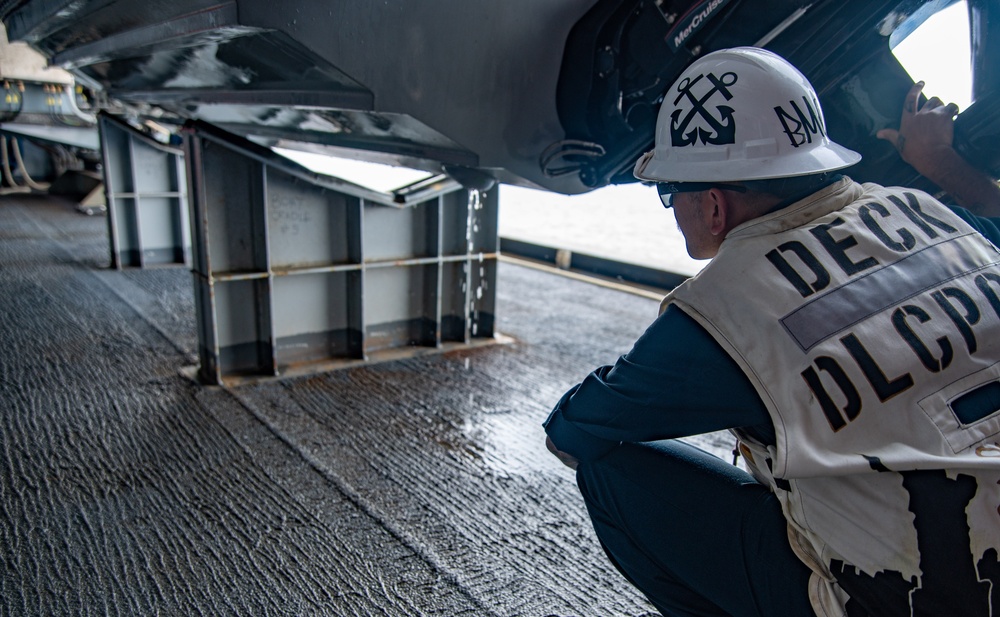 USS New York Boat Operations