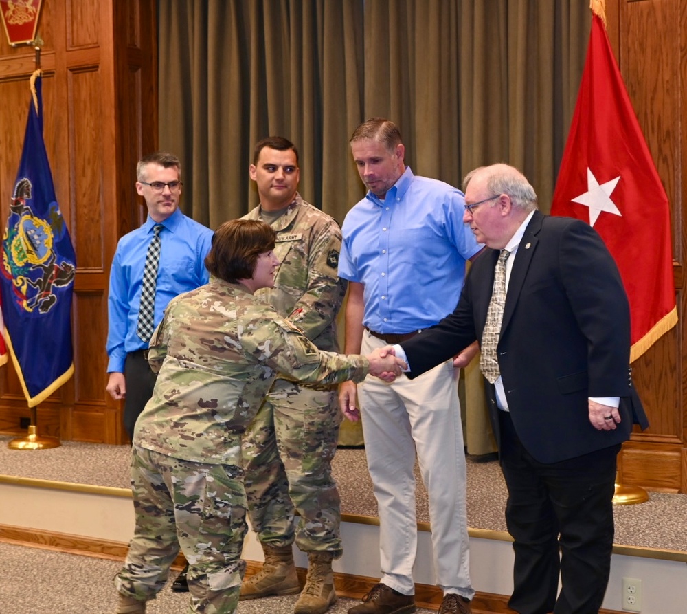 Pa. National Guard public affairs office receives association award