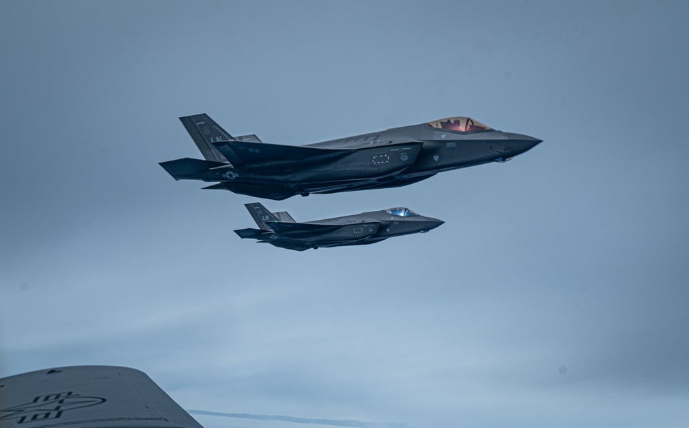 &quot;Masters of the Air&quot; actors visit RAF Mildenhall during Heritage Day