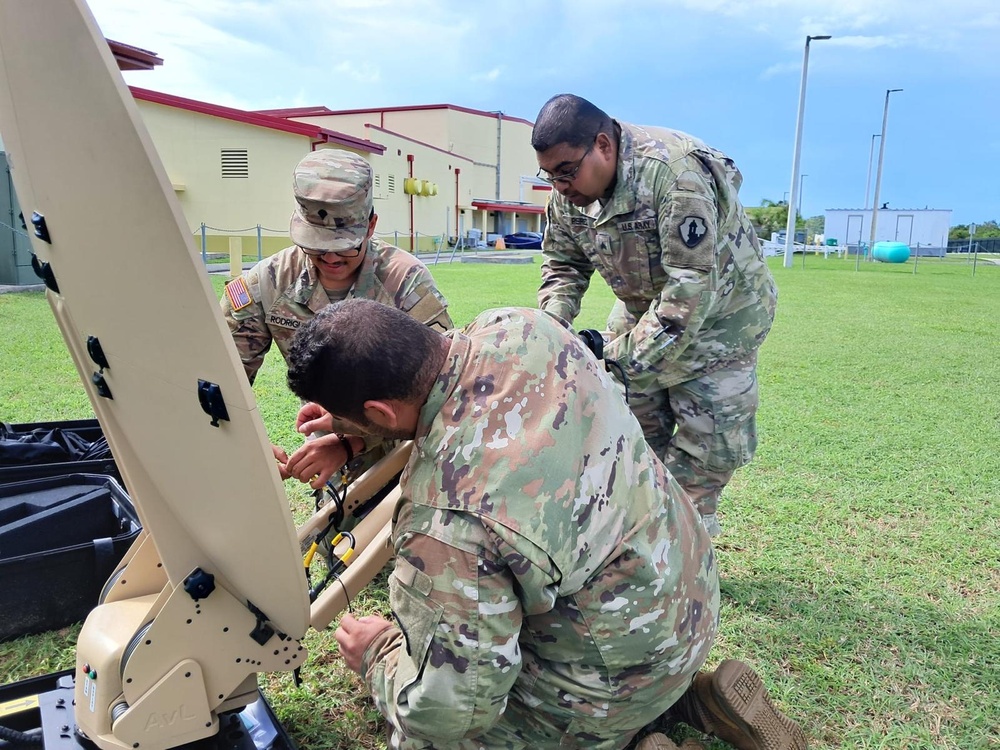 35th Expeditionary Signal Battalion Rides Ahead of the Storm