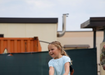 Soldiers and families participate in SETAF-AF’s “Bring your Lion Cub to Work”