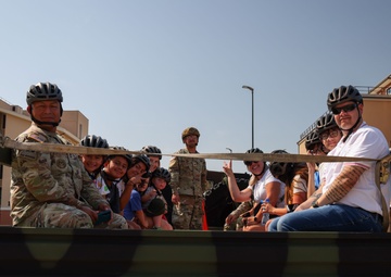 Soldiers and families participate in SETAF-AF’s “Bring your Lion Cub to Work”